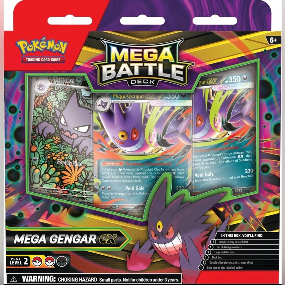 Pokemon Mega Battle Deck Gengar